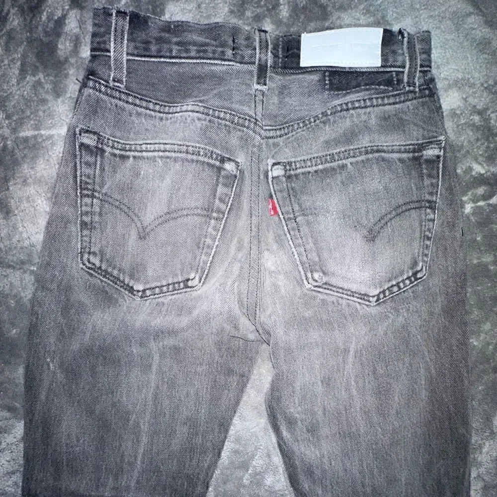 NWTs Re/Done High Rise Skinny Cropped Size 24
